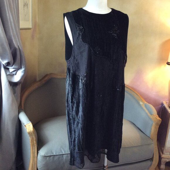 Topshop beaded velvet shift, worn once! - Picture 13 of 16